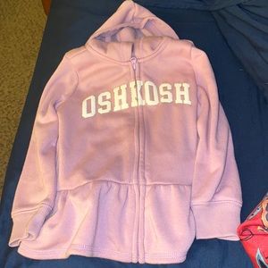 Purple Oshkosh hoodie